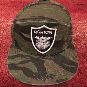 Insomniac Night Owl Camo Hat
